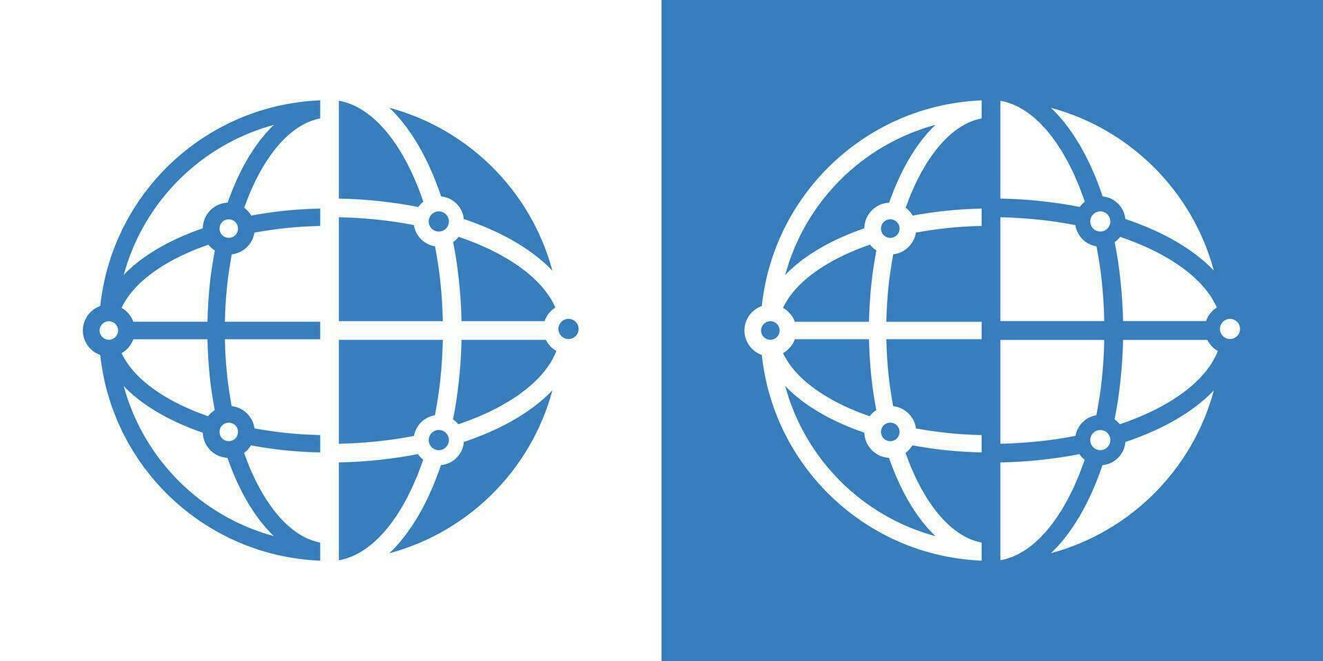 logotipo Projeto global tecnologia moderno ícone vetor ilustração