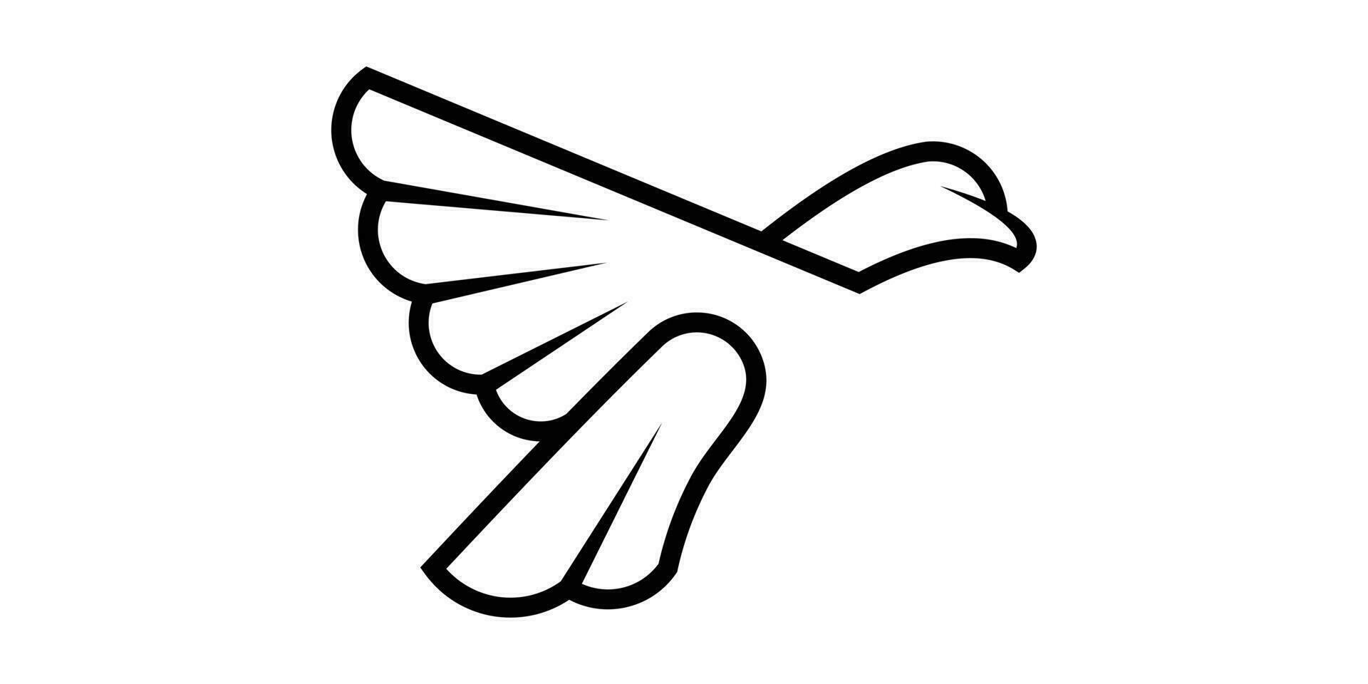logotipo Projeto Águia ícone vetor ilustração