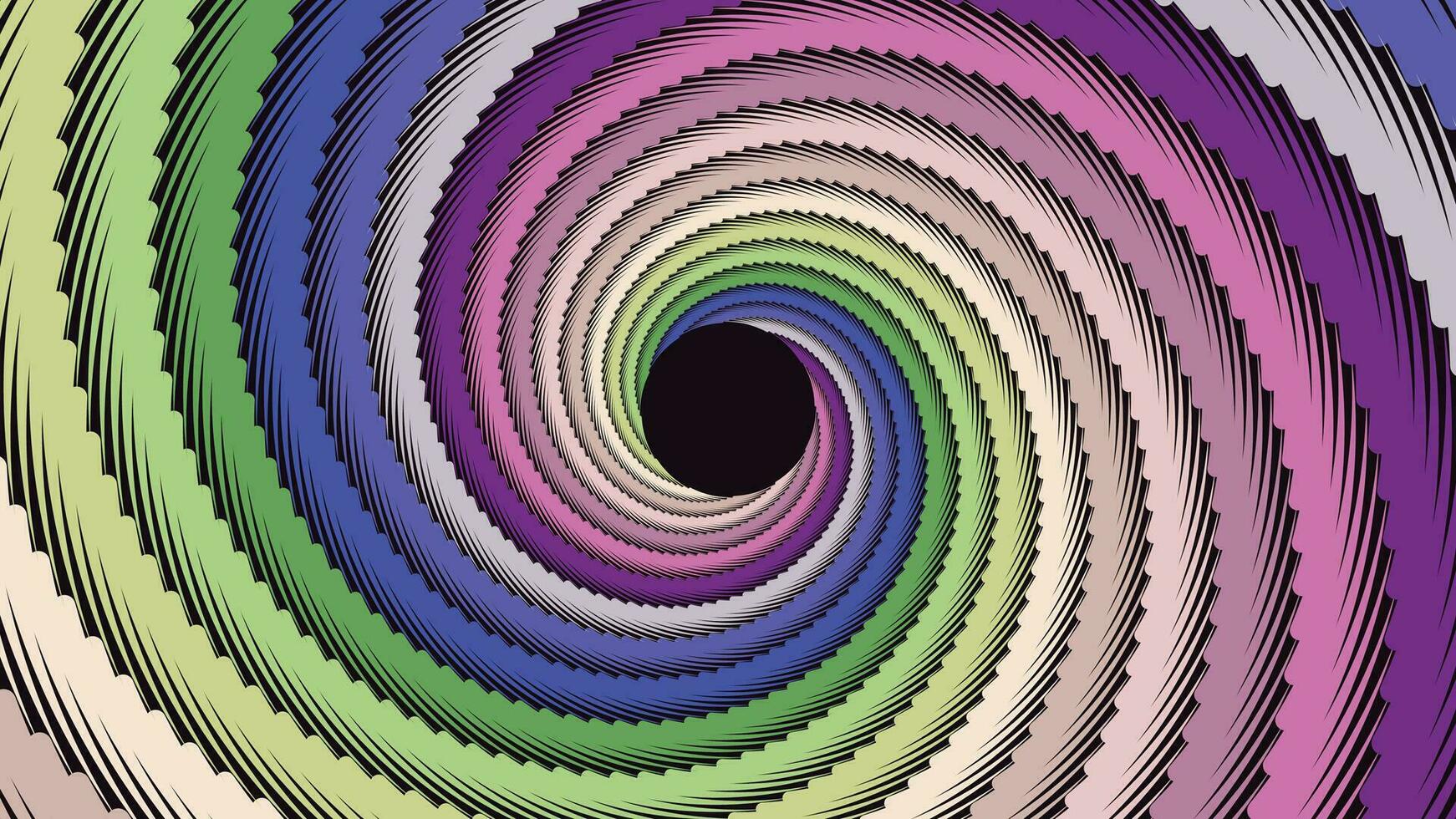 abstrato espiral simples criativo volta símbolo estilo fundo. vetor