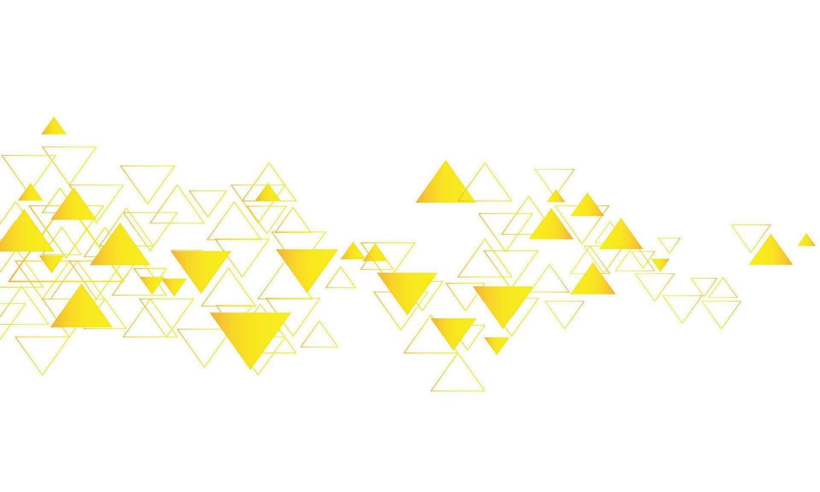 abstrato líquido forma laranja modelo geométrico triângulo forma cor vetor fundo