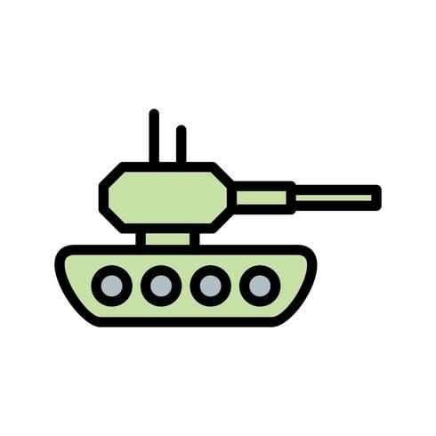Ícone de vetor de tanque