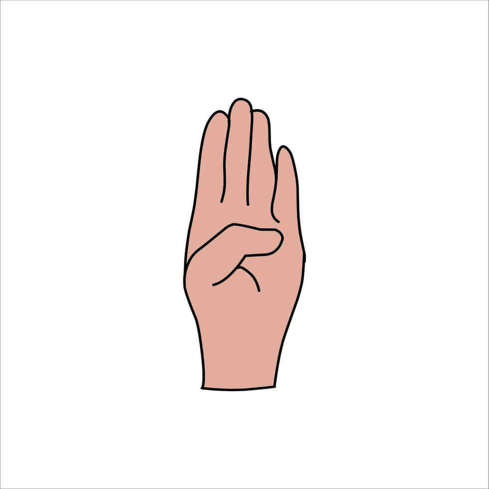 aquário mão vetor ilustração. fêmea mãos segurando e apontando gesto, cruzado dedos, punho, Paz e polegares acima. desenho animado humano Palma e pulso vetor definir. mão placa língua para a surdo
