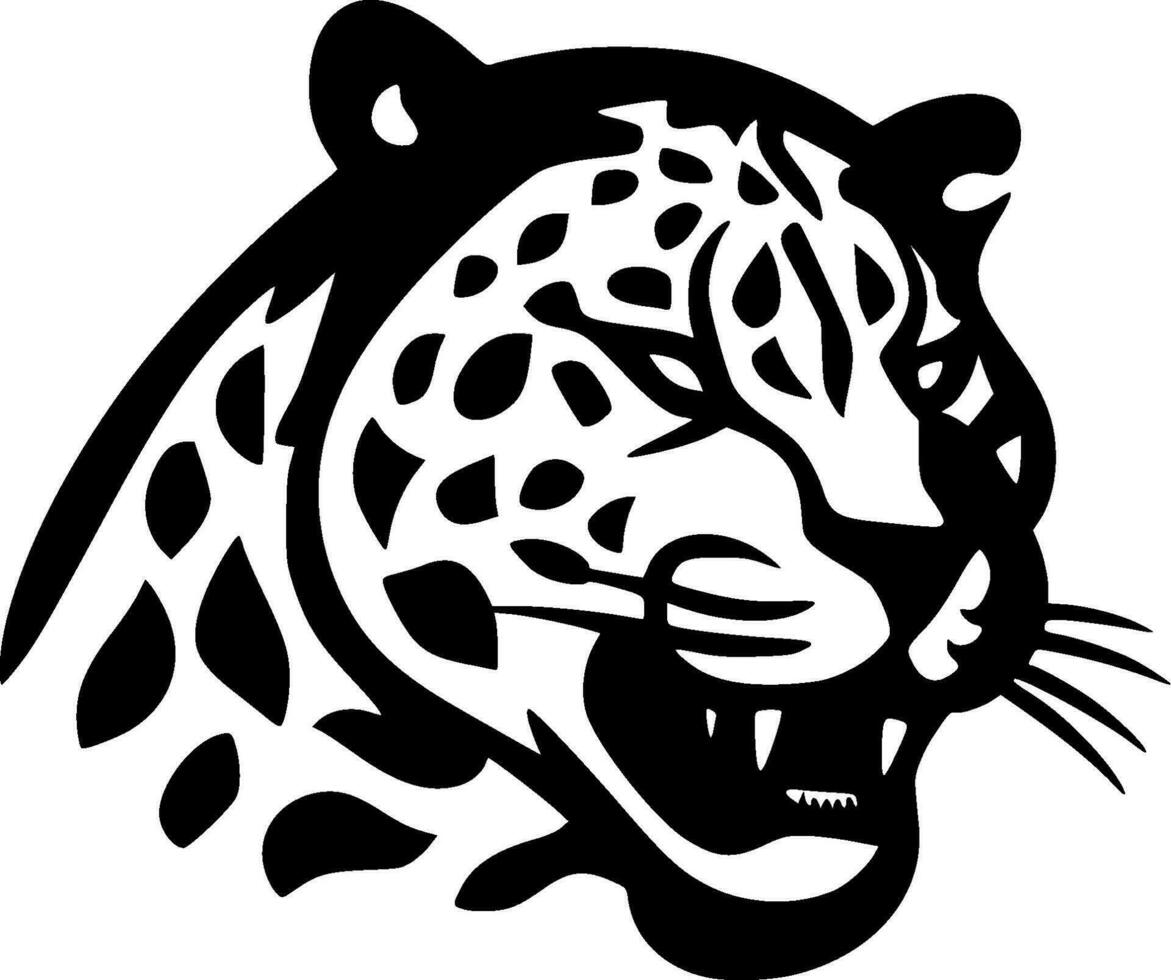 leopardo - minimalista e plano logotipo - vetor ilustração