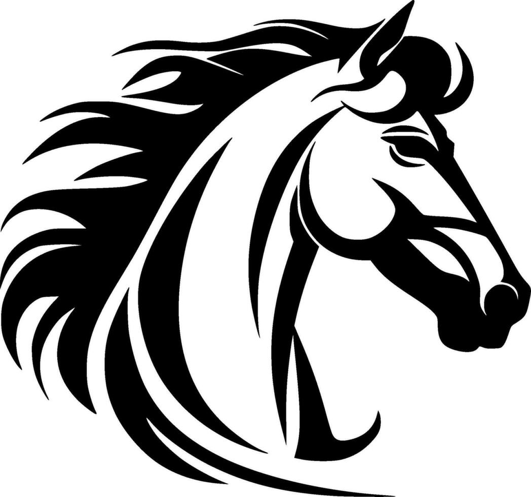 cavalo - Alto qualidade vetor logotipo - vetor ilustração ideal para camiseta gráfico