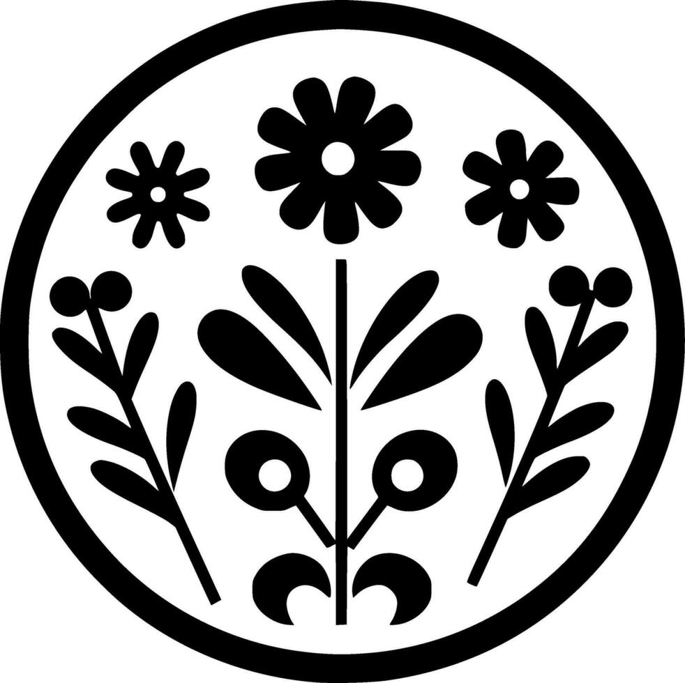 floral - Alto qualidade vetor logotipo - vetor ilustração ideal para camiseta gráfico