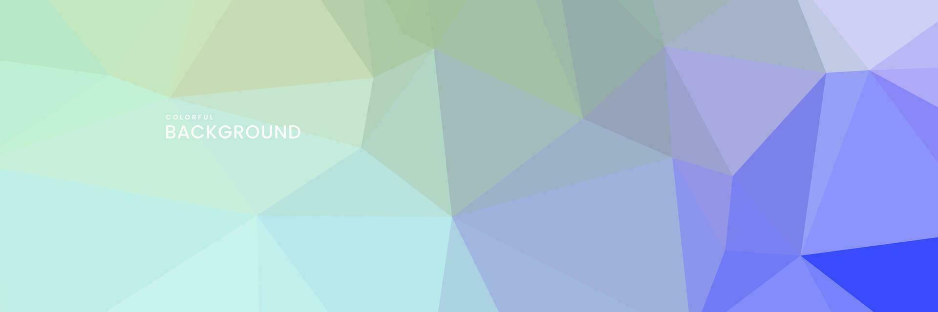abstrato criativo geométrico arte colorida fundo com triângulos vetor