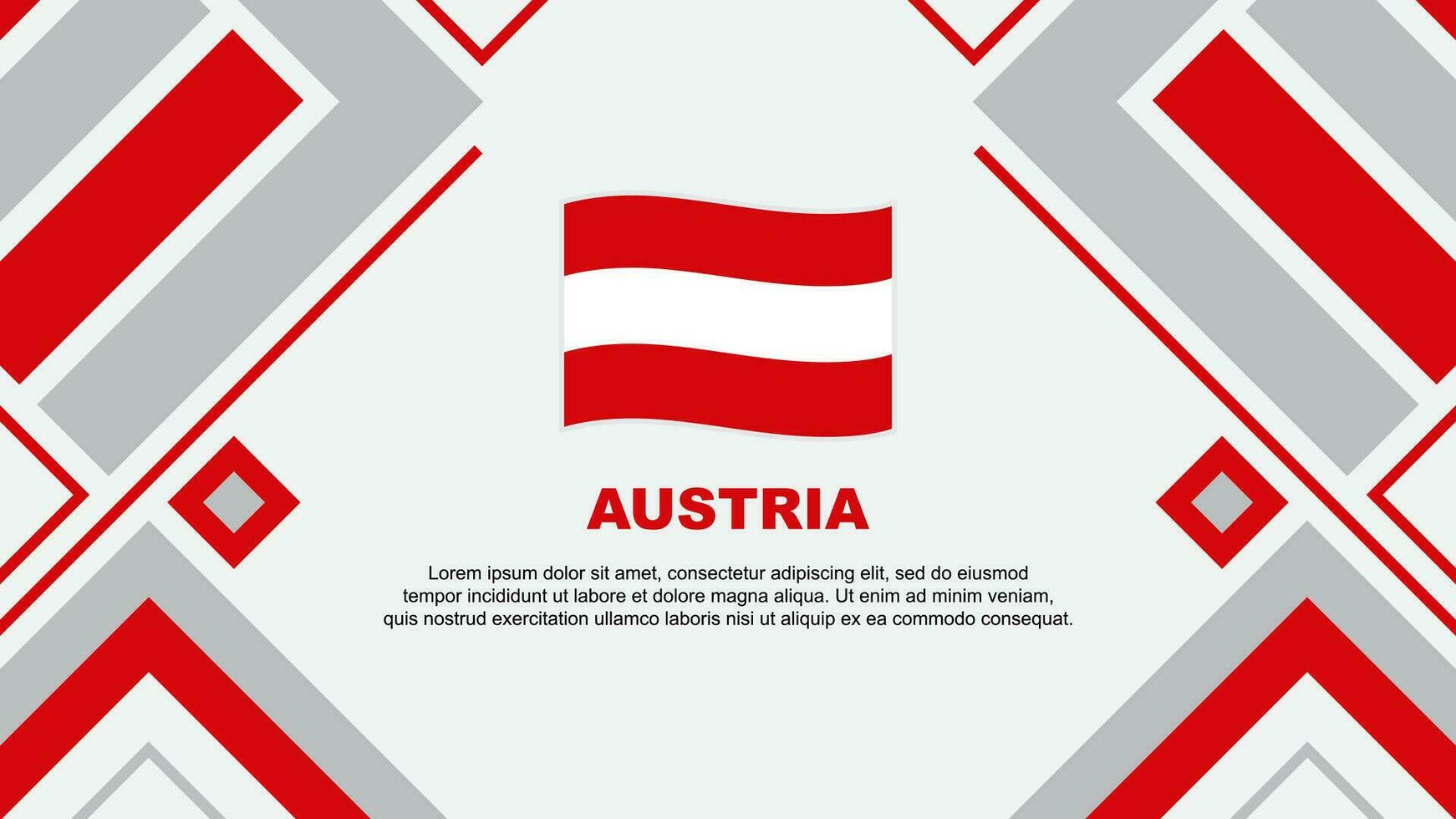 Áustria bandeira abstrato fundo Projeto modelo. Áustria independência dia bandeira papel de parede vetor ilustração. Áustria bandeira