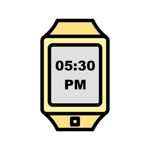 Ícone de relógio inteligente de vetor