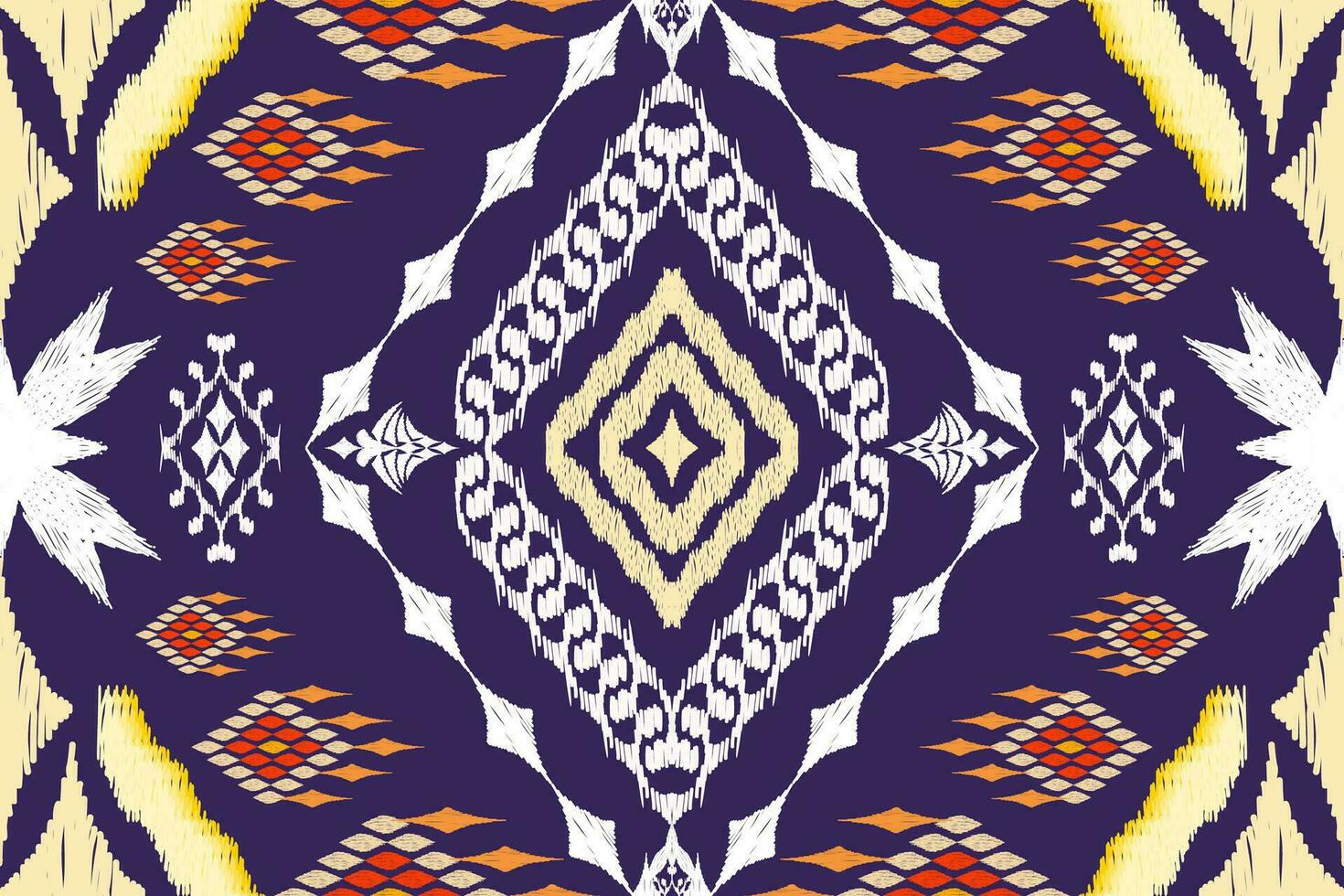 geométrico étnico asteca bordado estilo.figura ikat oriental tradicional arte padrão.design para étnico plano de fundo,papel de parede,moda,vestuário,embrulho,tecido,elemento,sarong,gráfico ilustração. vetor