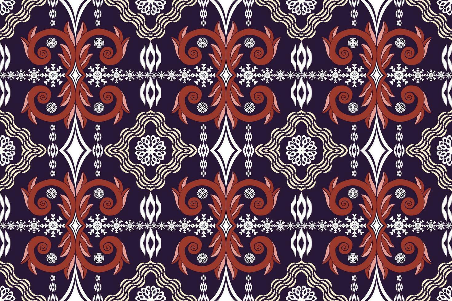 geométrico étnico asteca bordado estilo.figura ikat oriental tradicional arte padrão.design para étnico plano de fundo,papel de parede,moda,vestuário,embrulho,tecido,elemento,sarong,gráfico ilustração. vetor