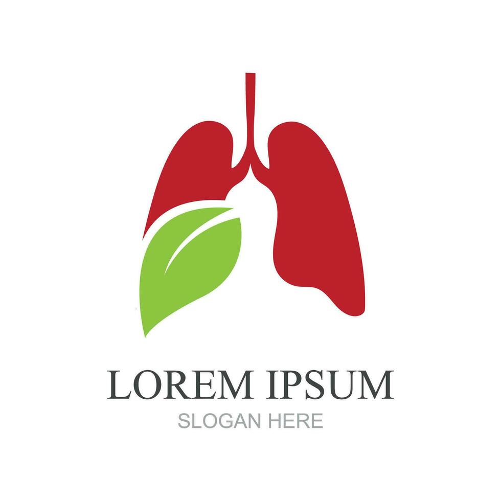 humano pulmões médico estrutura. pulmões Cuidado logotipo vetor modelo adequado para organização, empresa, ou comunidade