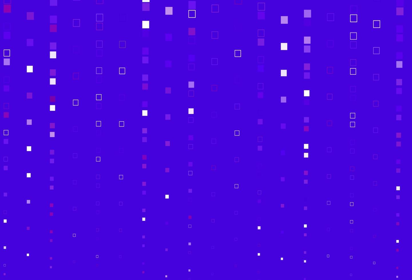 layout de vetor de luz roxa com retângulos, quadrados.