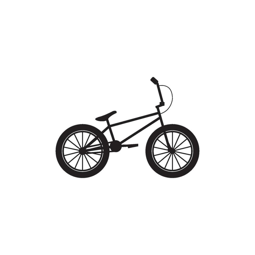 vetor de ícone de bicicleta