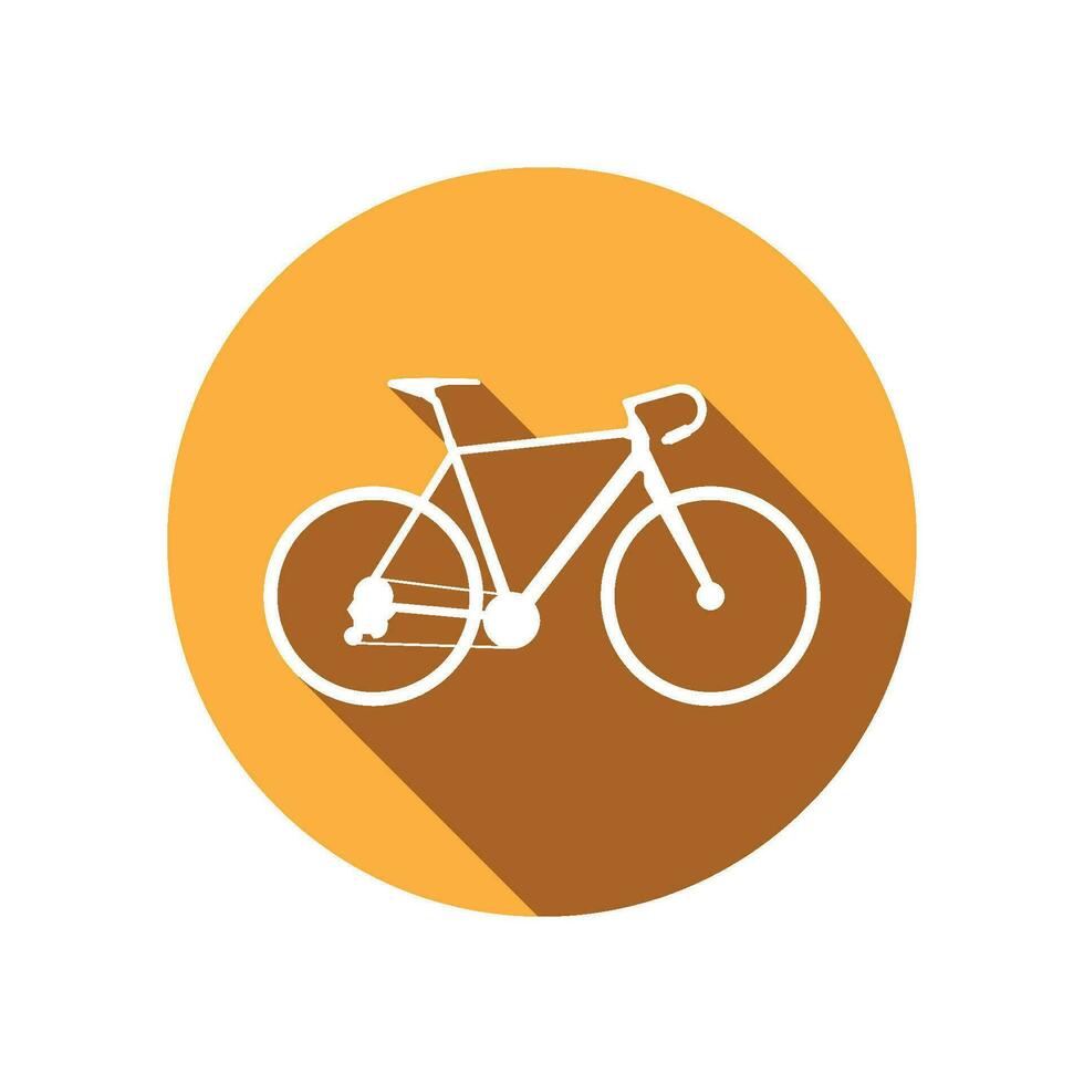 ciclocross bicicleta ícone vetor