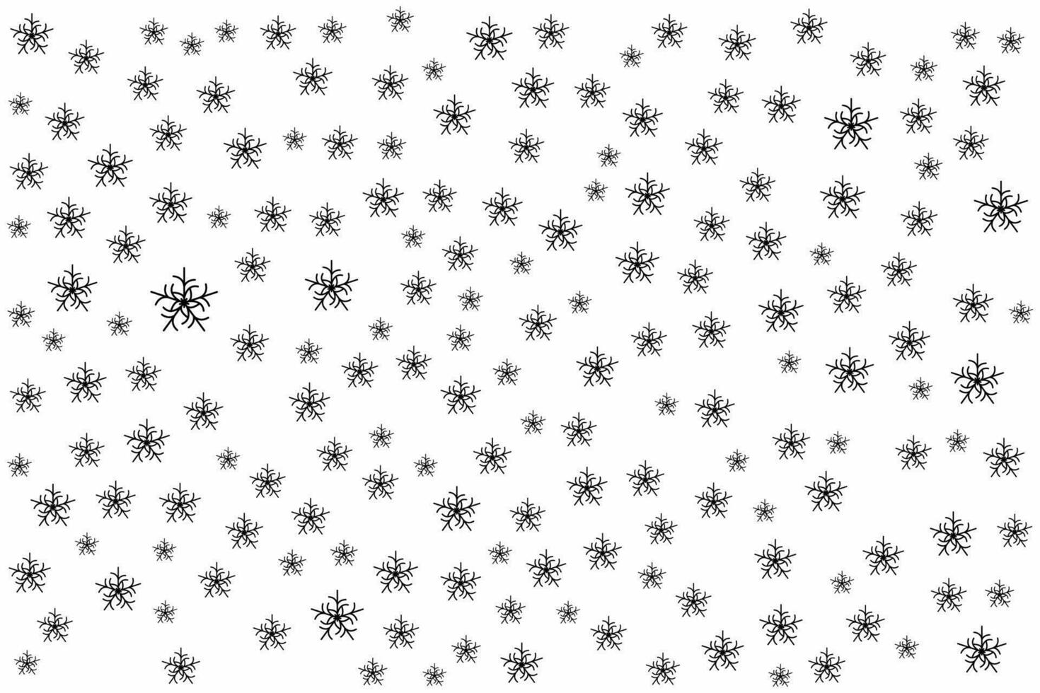 fundo de natal com flocos de neve vetor