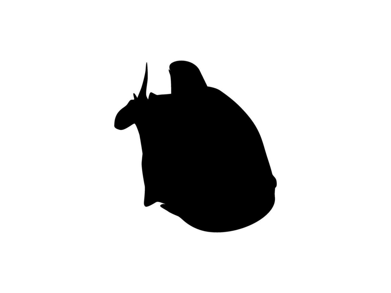 piranha peixe silhueta, pode usar para logotipo grama, local na rede Internet, arte ilustração, pictograma, ícone ou gráfico Projeto elemento. vetor ilustração