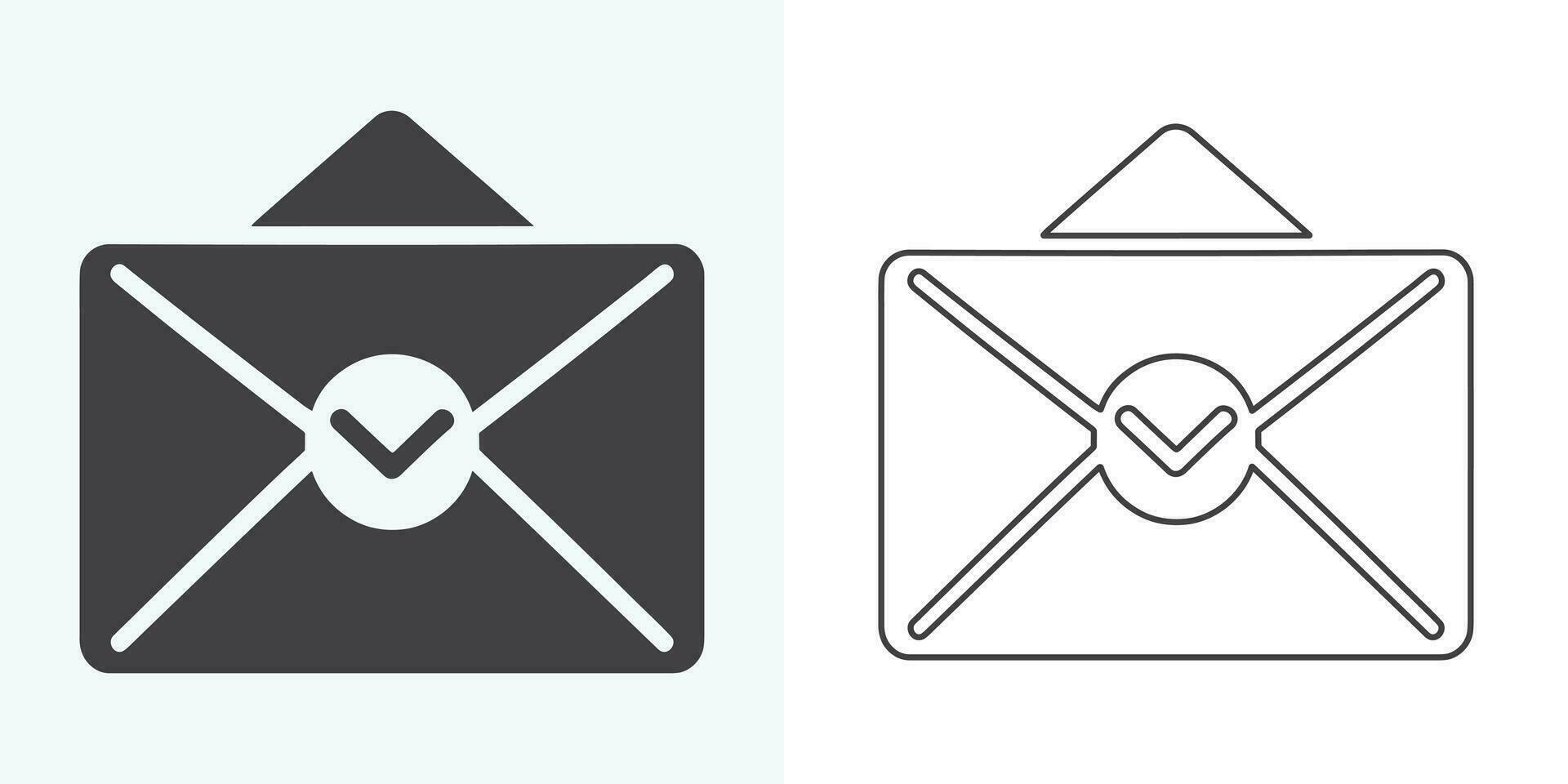 o email envelope ícone vetor ilustração. enviar ícone definir. o email ícone vetor. o email ícone. envelope ilustração
