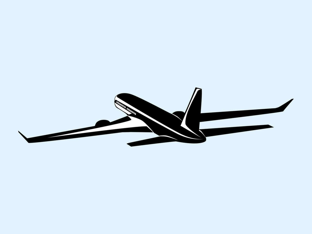 avião ícone. avião logotipo modelo. ícone Projeto. vetor