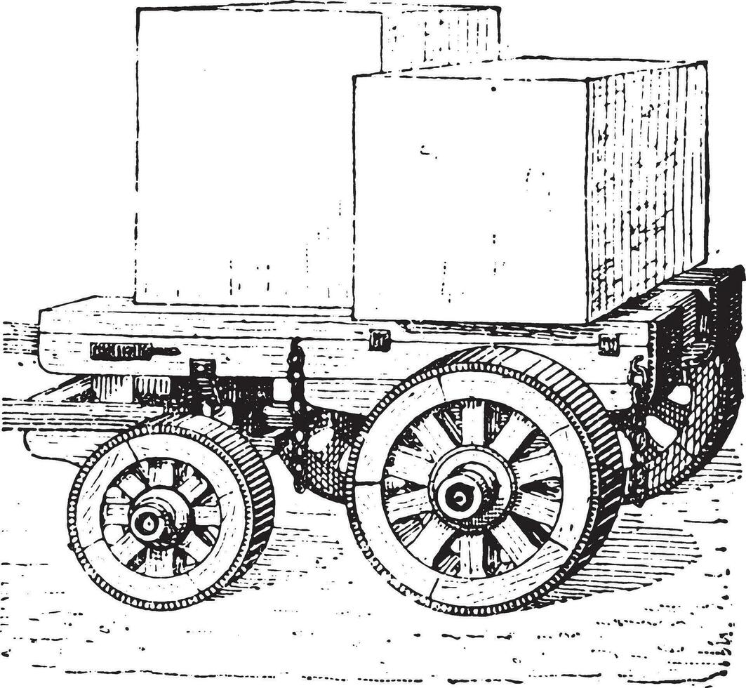 dray, vintage gravação. vetor