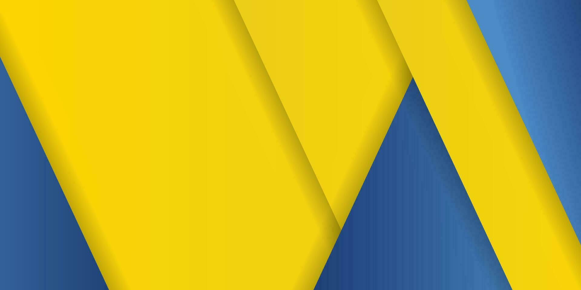 gráfico futurista de hipster moderno abstrato. fundo amarelo com listras. design de textura de fundo abstrato de vetor, pôster brilhante, ilustração em vetor de fundo amarelo e azul de banner.