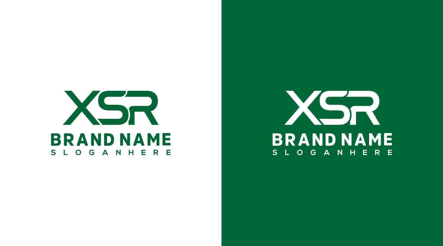 xsr inicial carta logotipo Projeto modelo, gráfico alfabeto símbolo para corporativo o negócio identidade criativo moderno o negócio tipografia logotipo vetor