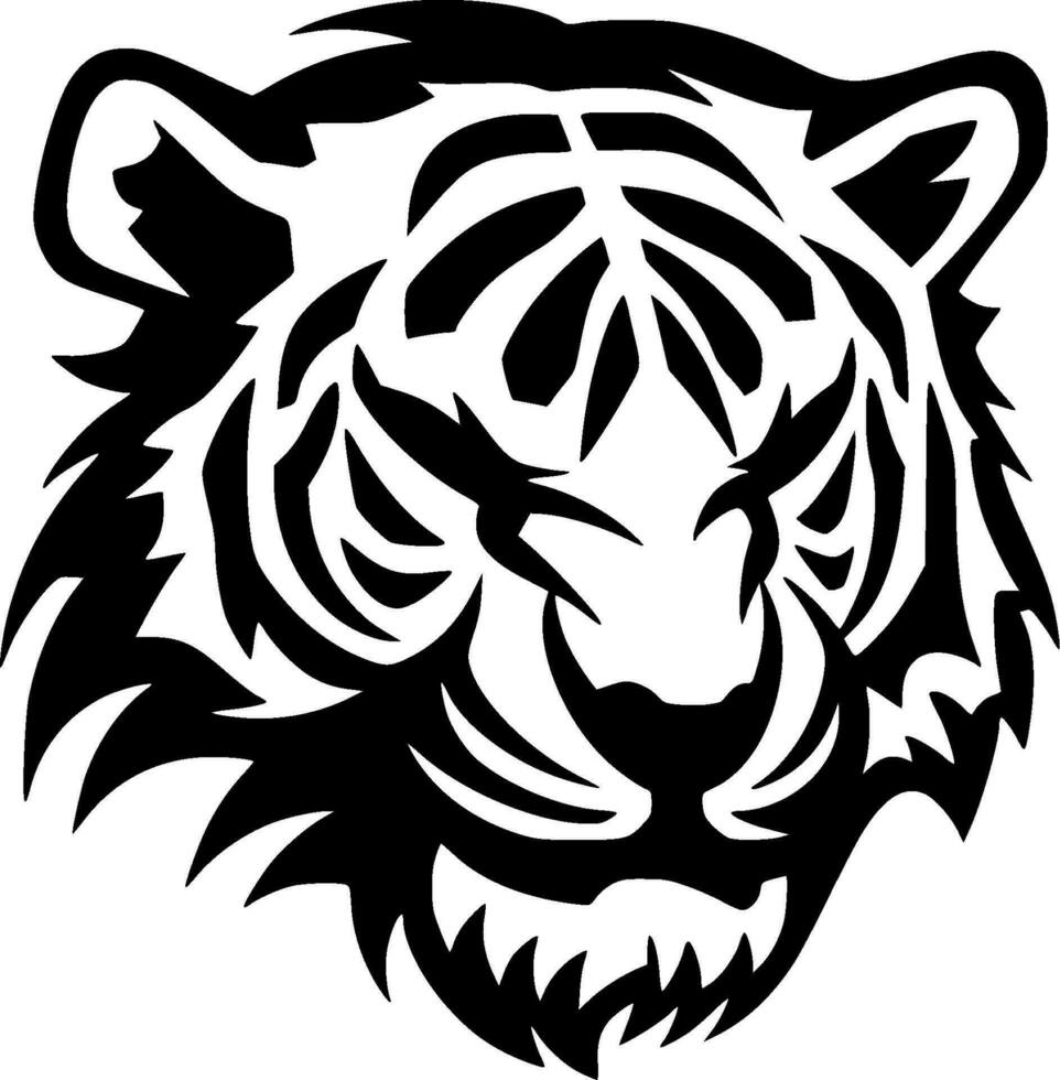 tigre - Alto qualidade vetor logotipo - vetor ilustração ideal para camiseta gráfico