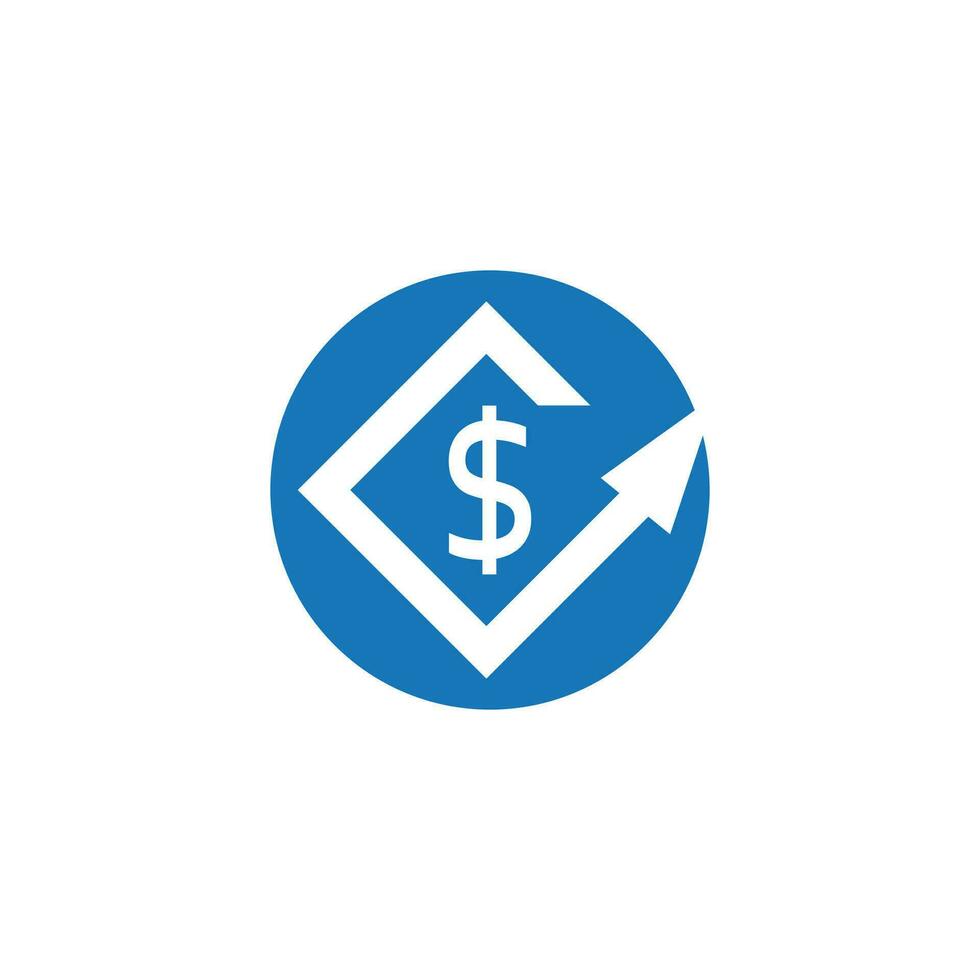 o negócio finança logotipo Projeto vetor modelo
