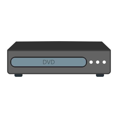 Ícone de vetor de dvd player