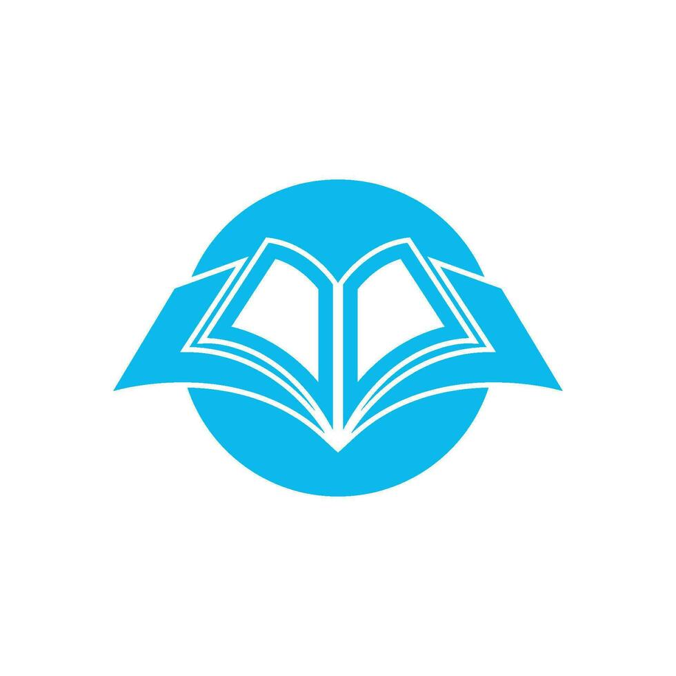 biblioteca logotipo ícone, vetor ilustração Projeto