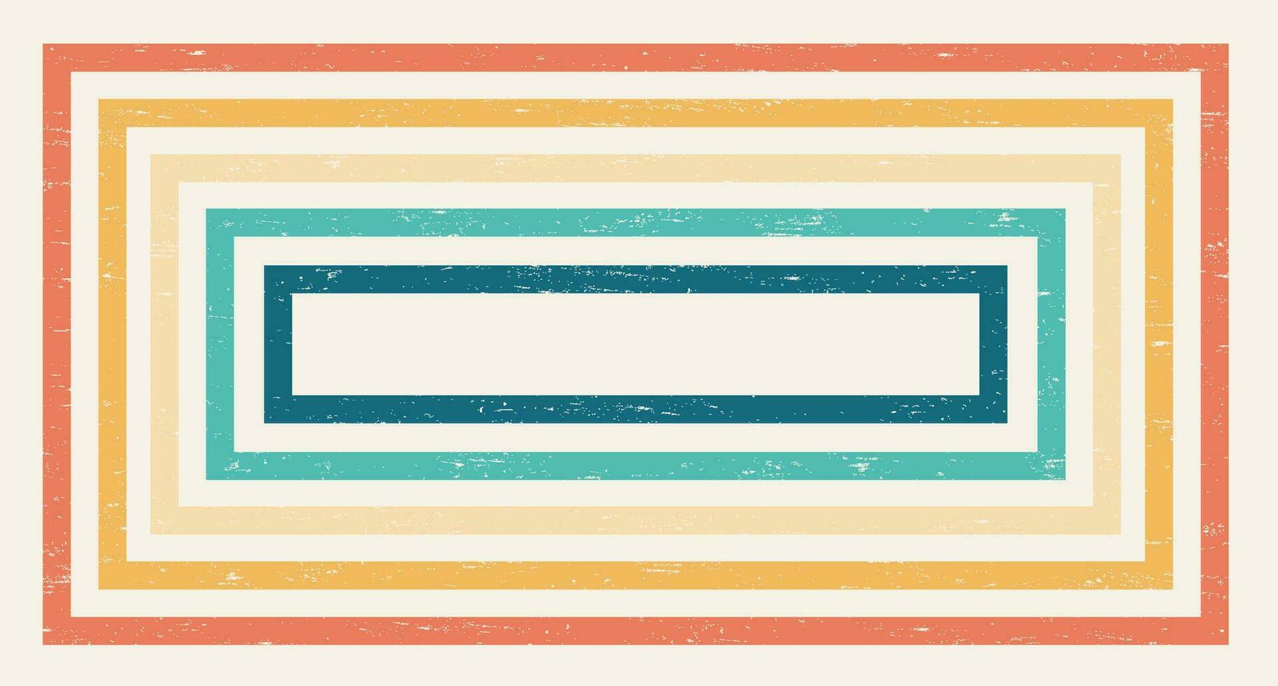 abstrato colorida vintage 1970 hippie retro mínimo à moda papel de parede fundo do arco Iris groovy ondulado linha Projeto com sujo textura. usar para pano, têxtil, poster, bandeira, decorativo, parede arte. vetor