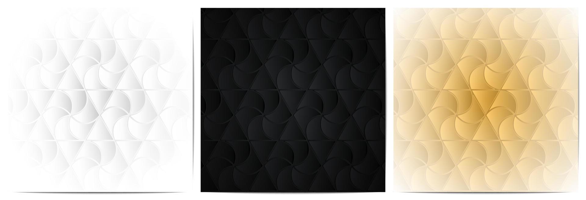 padrão geométrico de fundo abstrato com forma poligonal vetor