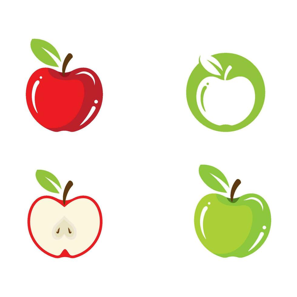 desenho de ilustração vetorial apple vetor