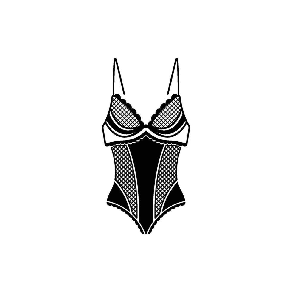 lingerie ícone Projeto vetor