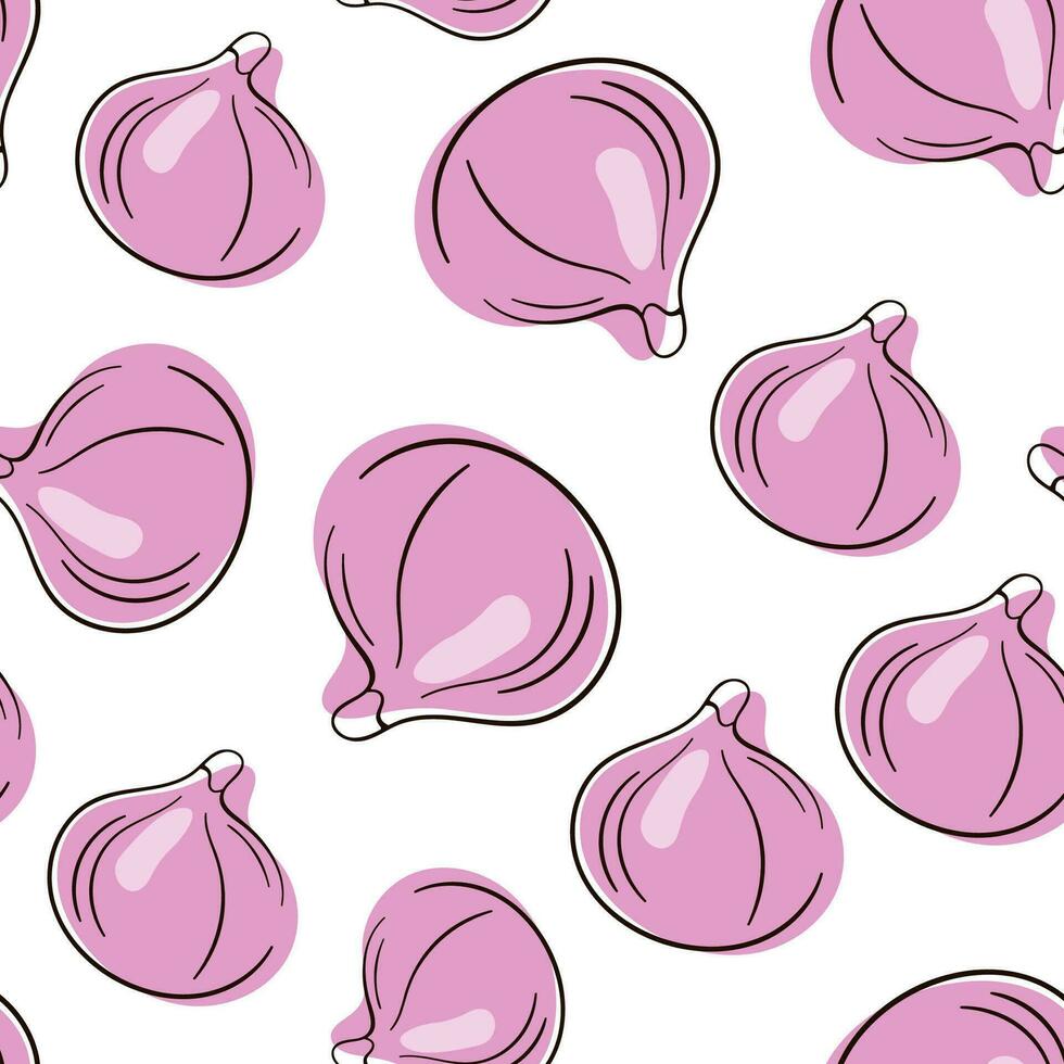 FIG fruta mão desenhado pacote Projeto. vetor ilustração. projeto, pacote, folheto ilustração. mão desenhado FIG frutas desatado padronizar.