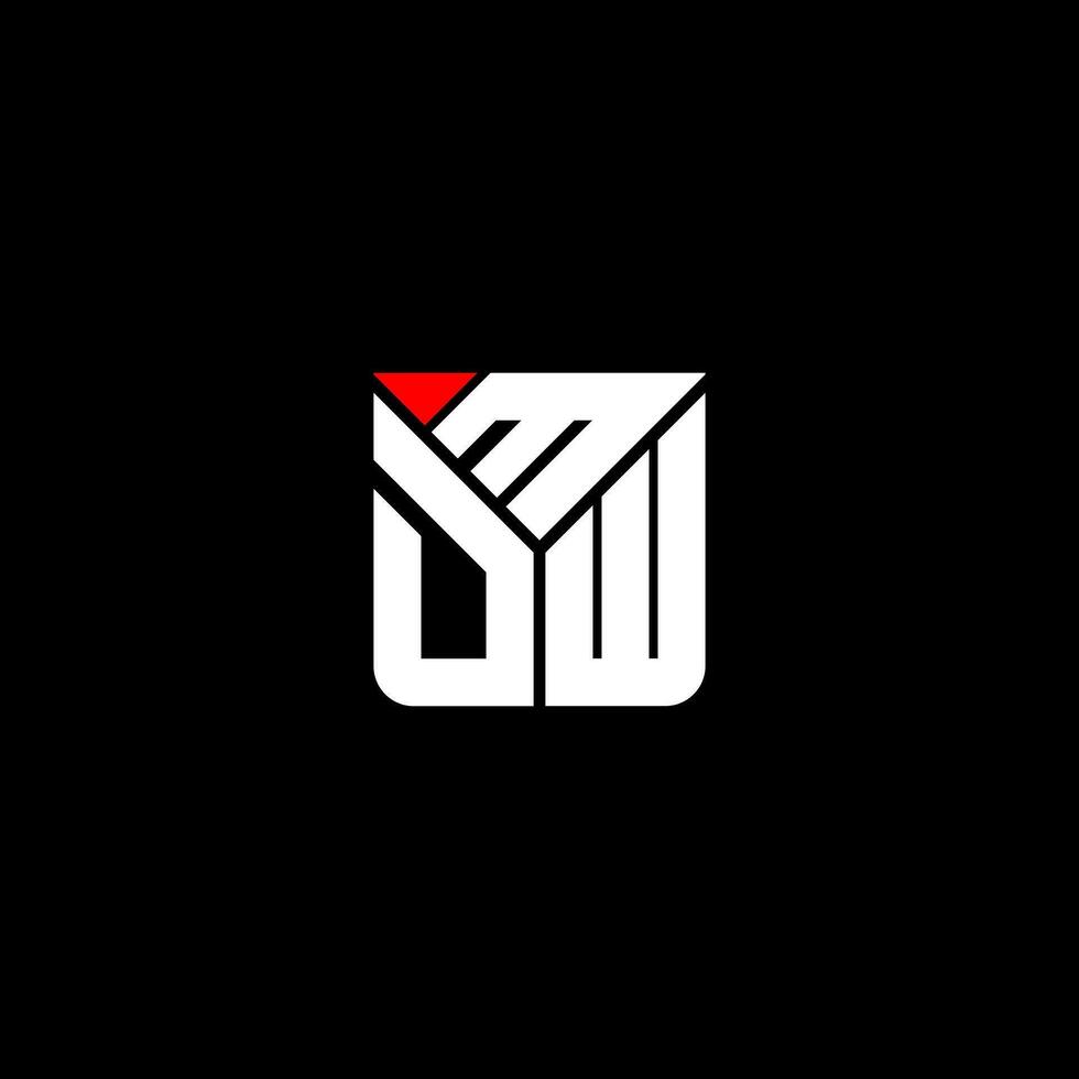 mdw carta logotipo vetor projeto, mdw simples e moderno logotipo. mdw luxuoso alfabeto Projeto