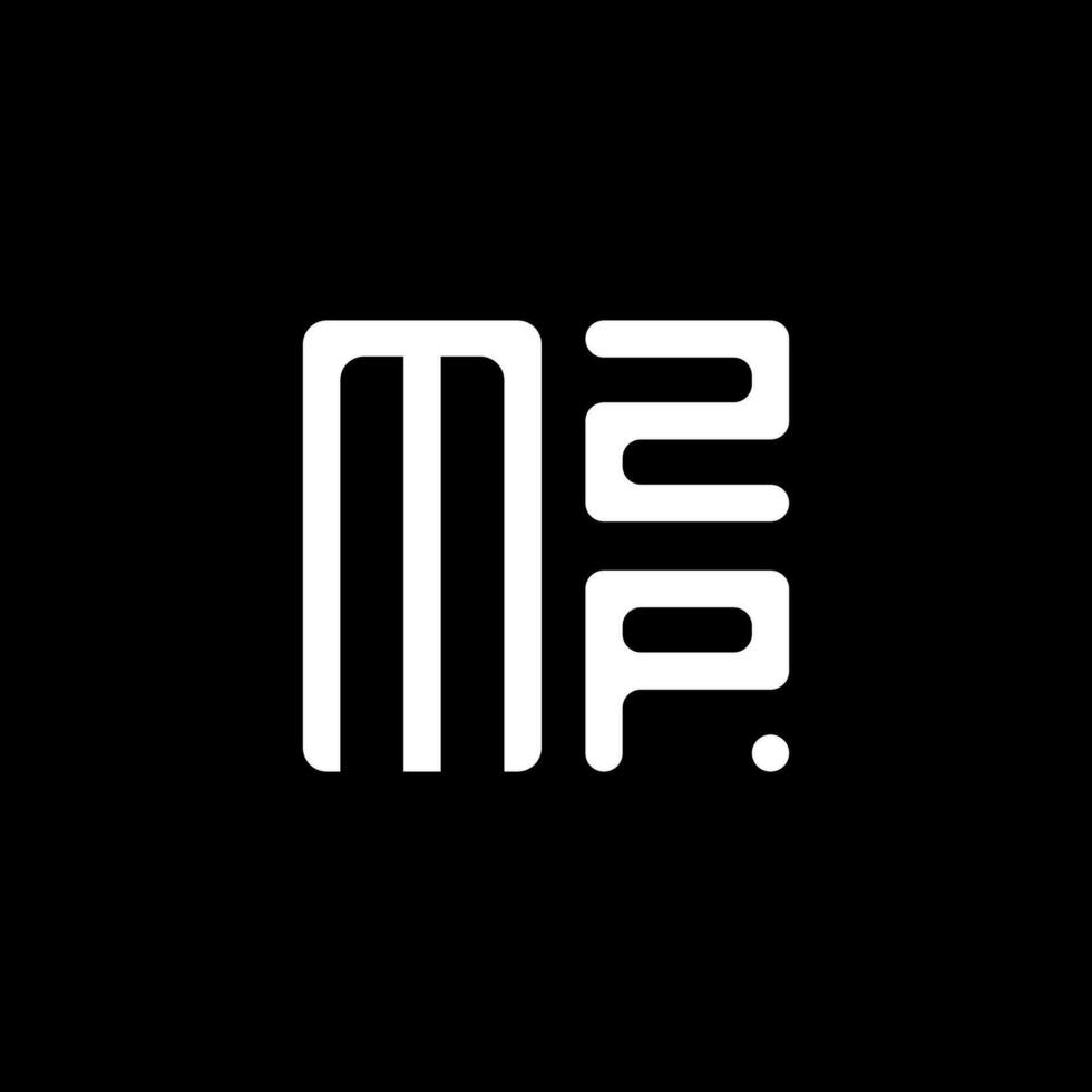 mzp carta logotipo vetor projeto, mzp simples e moderno logotipo. mzp luxuoso alfabeto Projeto