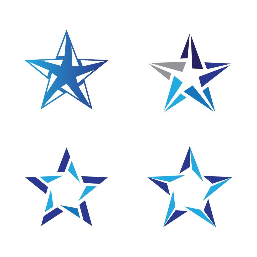 imagens do logotipo da estrela vetor