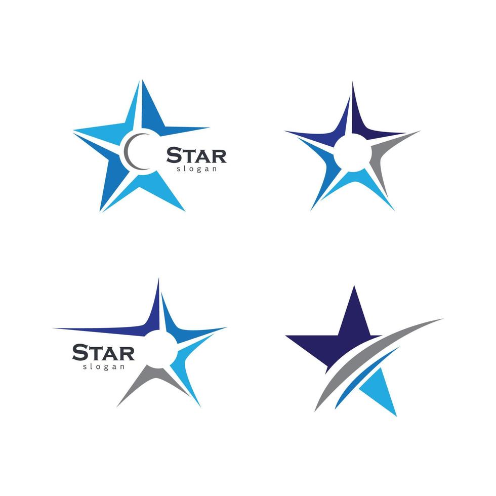 imagens do logotipo da estrela vetor