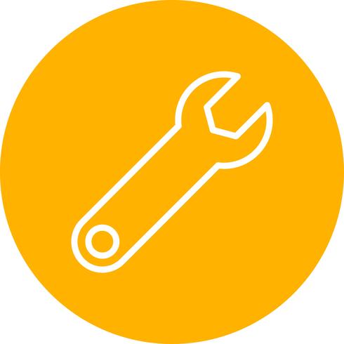 Ícone Vector Wrench