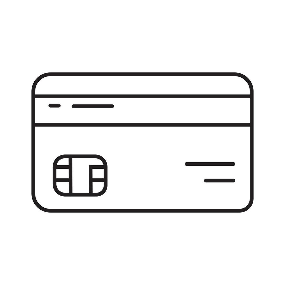 atm cartão vetor Projeto dentro moderno estilo, cartão para conectados pagamentos e dinheiro retiradas. vetor. eps 10.