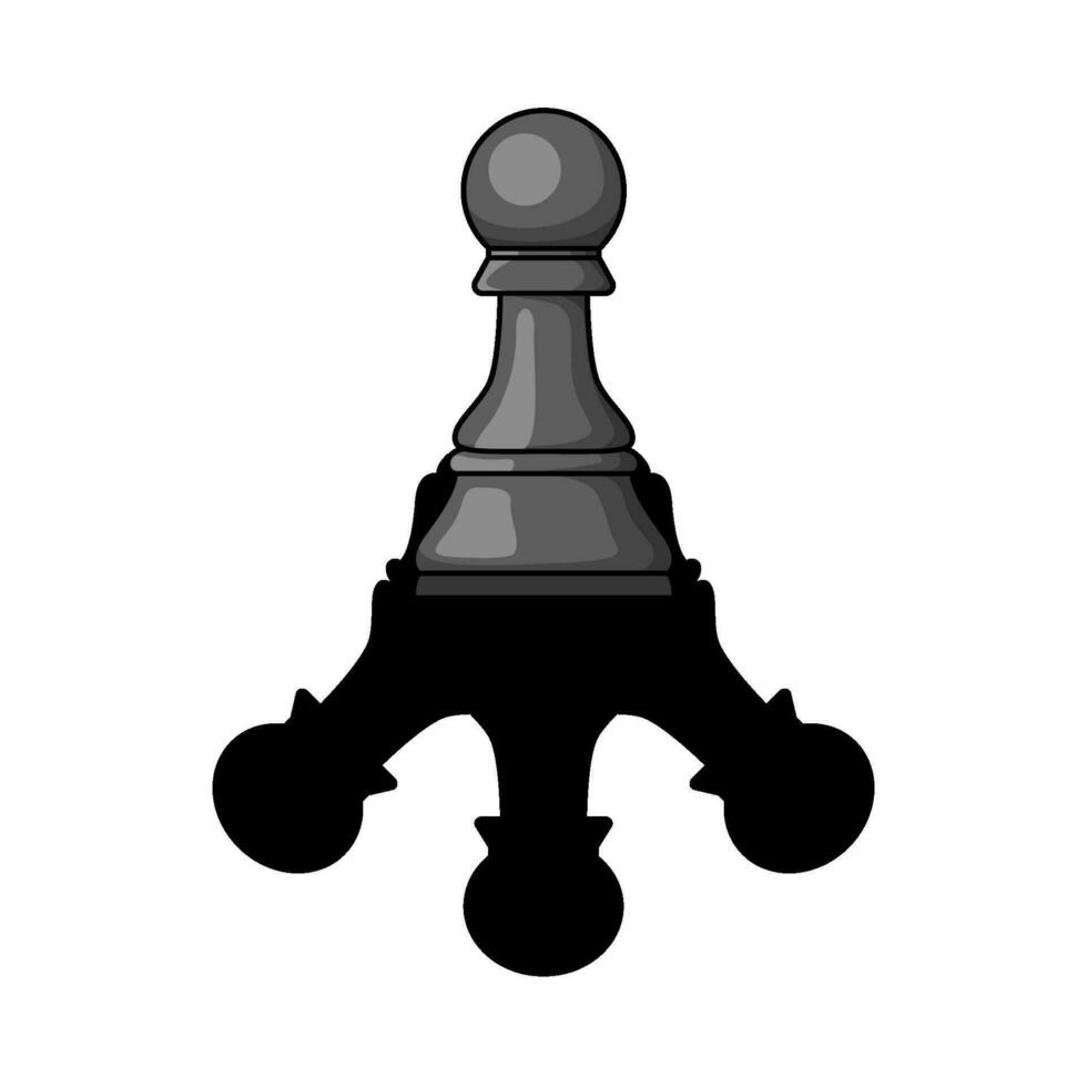 xadrez peça ilustração vetor