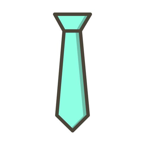 Ícone de vetor de gravata