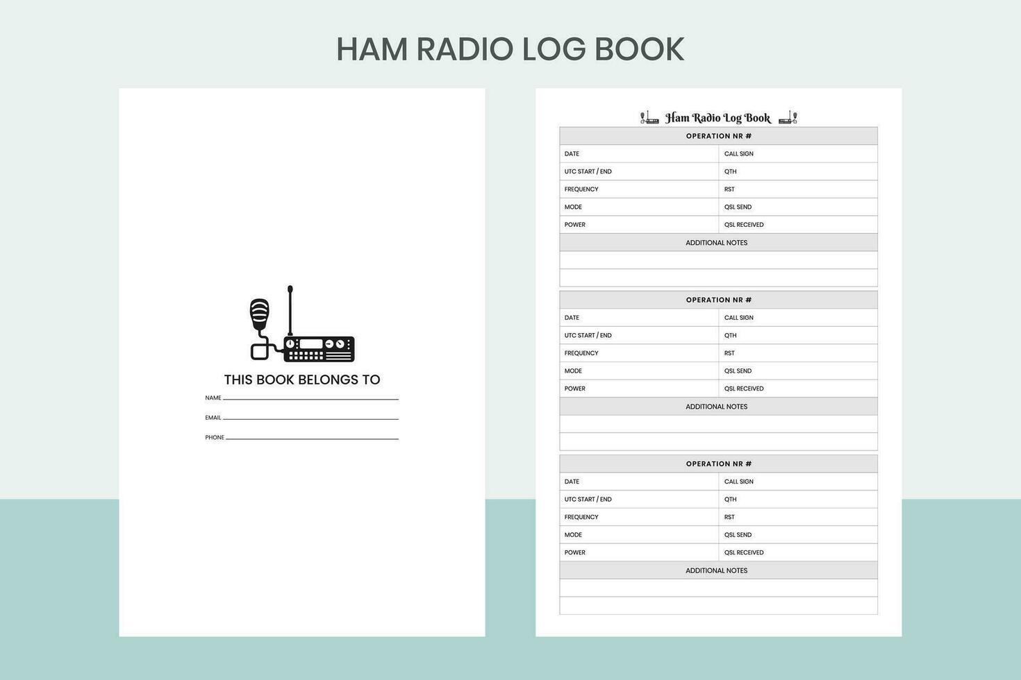 presunto rádio registro livro pró modelo vetor