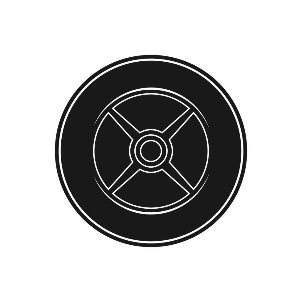 barra ferro prato logotipo vetor ícone ilustração