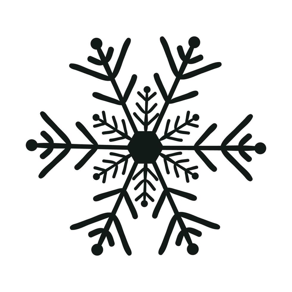 vetor inverno estação neve Floco elementos para Natal Projeto vetor ilustração