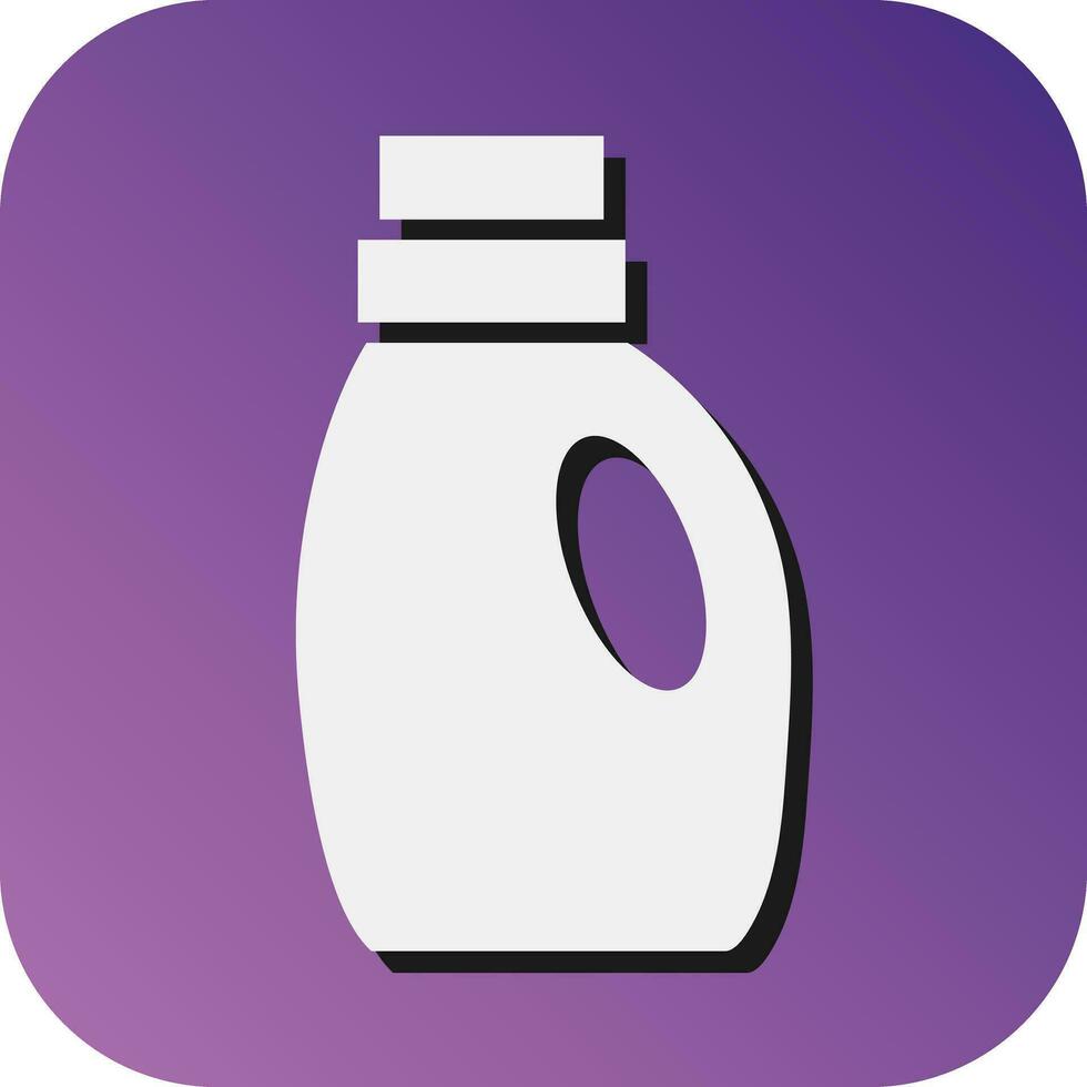 detergente vetor glifo gradiente fundo ícone para pessoal e comercial usar.