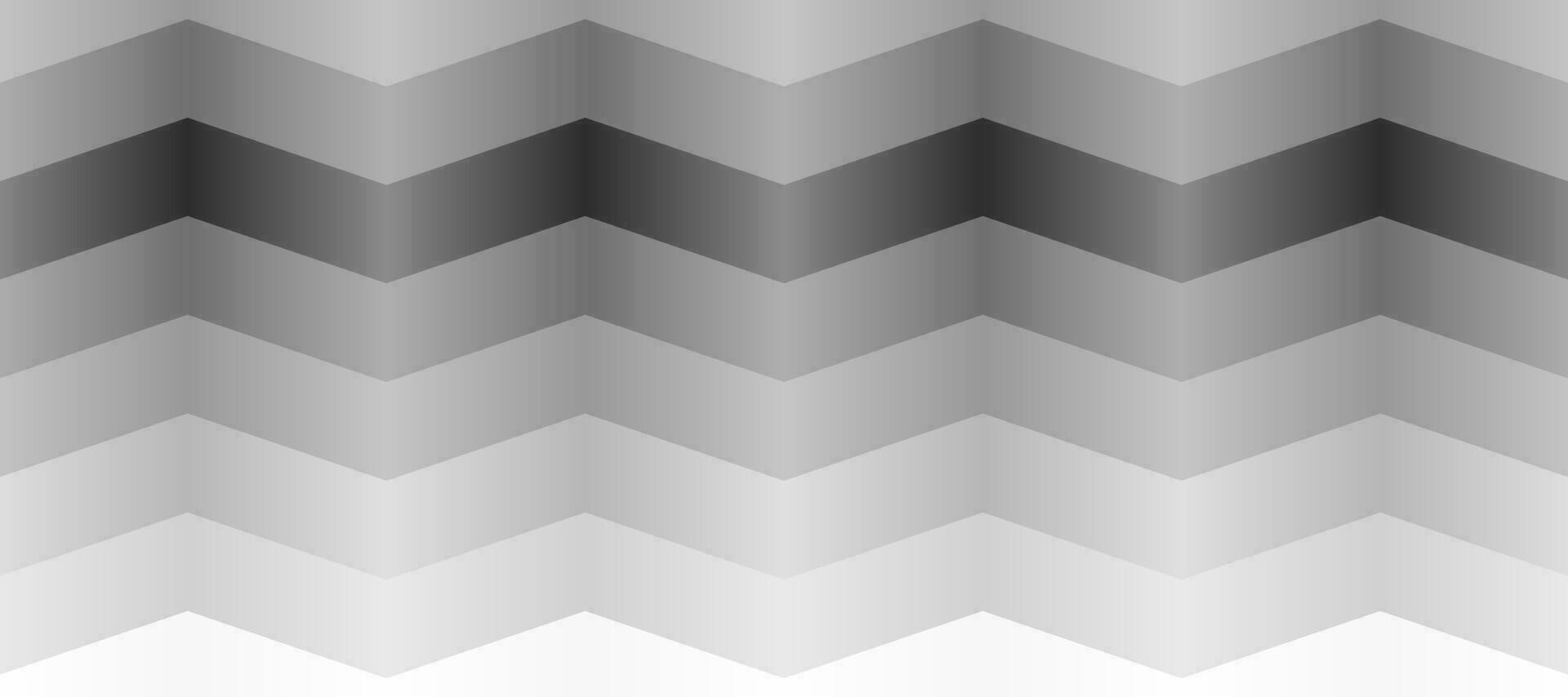 abstrato monocromático com cinzento onda divisa fundo vetor