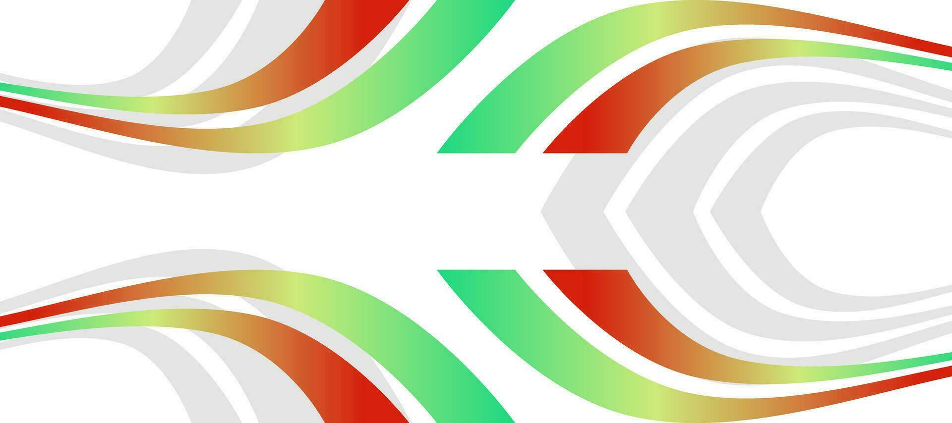 abstrato espiral verde vermelho gradiente esporte fundo vetor