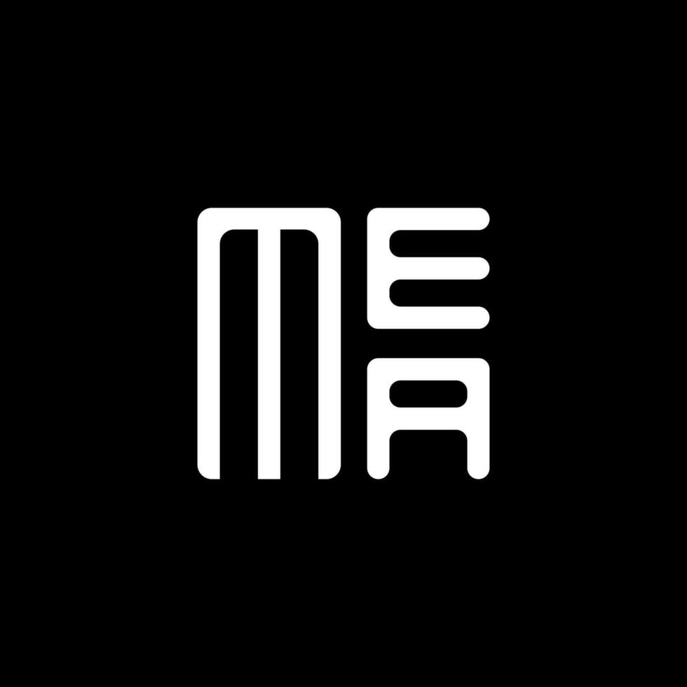 mea carta logotipo vetor projeto, mea simples e moderno logotipo. mea luxuoso alfabeto Projeto