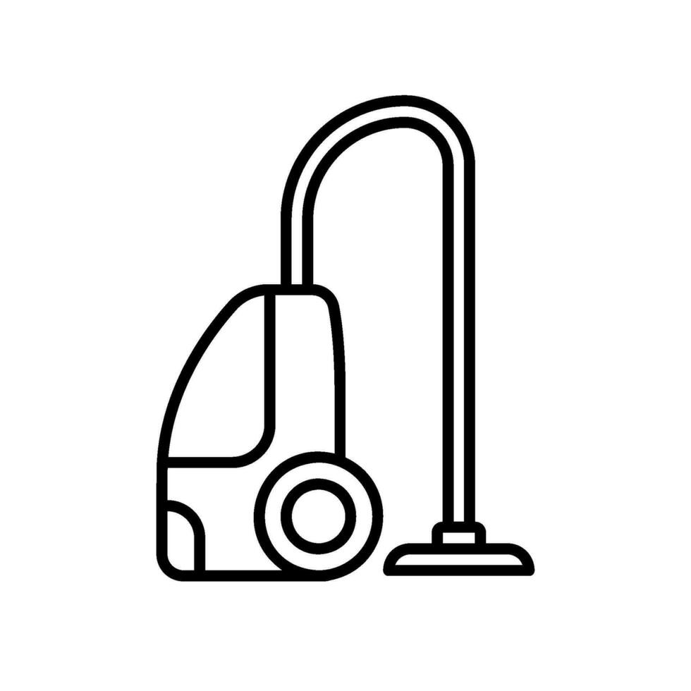 vácuo limpador máquina ícone para limpeza poeira vetor